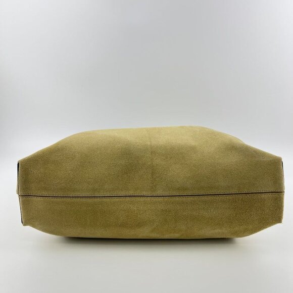 Loewe Anagram Flamenco Hobo Tote Beige Suede Vintage - Picture 7 of 16